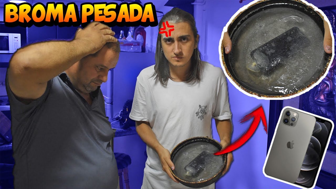 CONGELO EL IPHONE DE MI AMIGO Y SE DAÑA 🥵 *Broma Sale Muy Mal* - TATTOXTREME