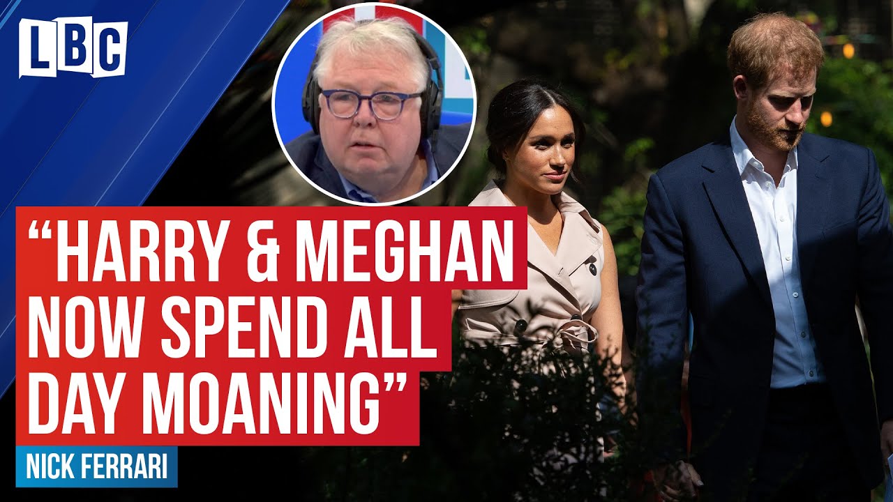 Royal biographer: Harry and Meghan now spend all day moaning | LBC