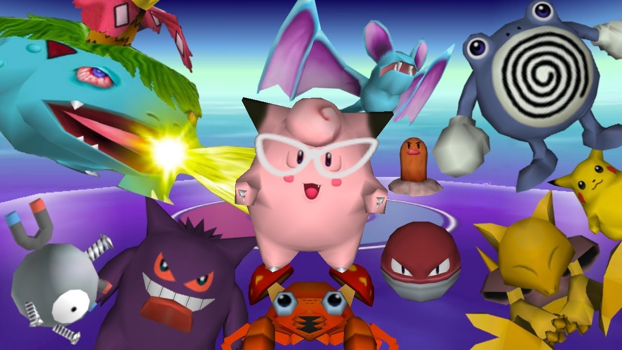 Top Ten Weirdest Pokemon Stadium Models