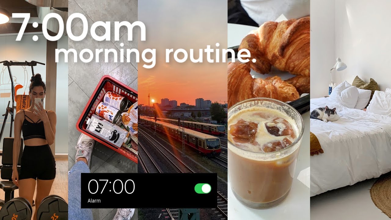 My 7am morning routine in Berlin (2023) [new healthy habits 🌿 balanced & realistic]
