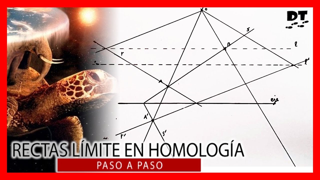 🔥 RECTA LIMITE en homología trazado y definición 🔥 homología recta limite