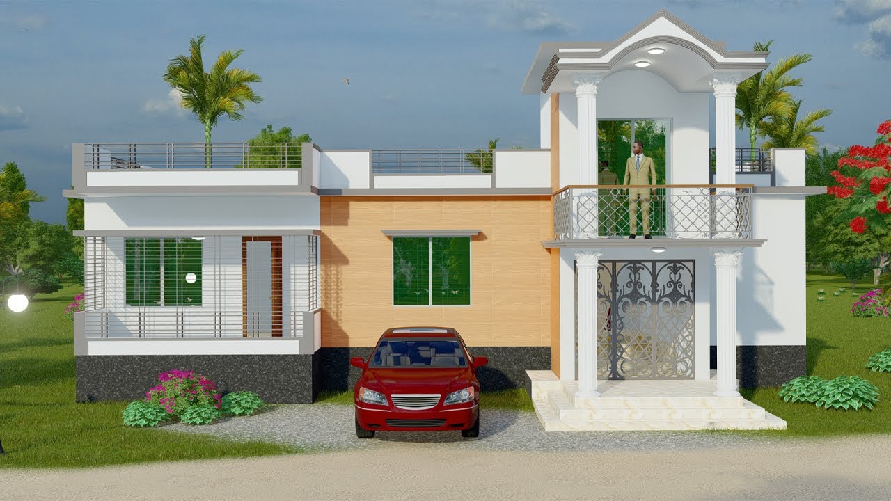 New House Design 2022 ।। Ghar ka design ।। 3 bedroom house design ।। village house design ।।