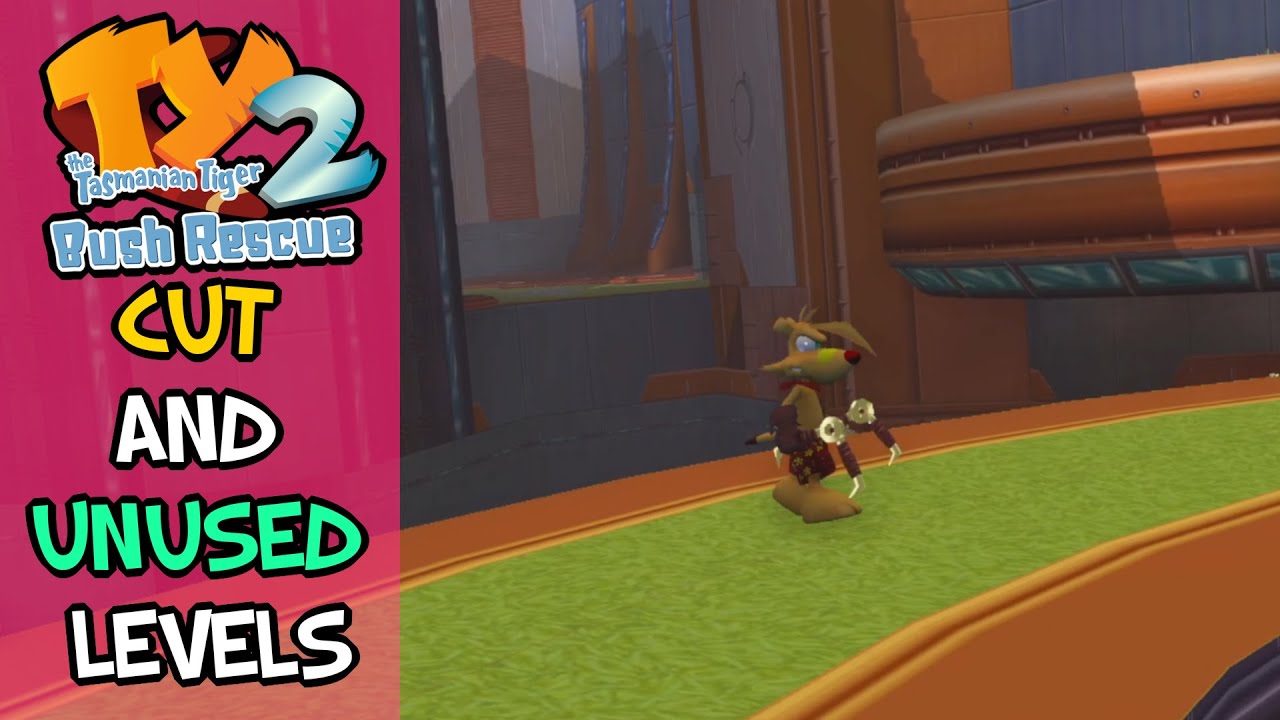 The Cut and Unused Levels of TY the Tasmanian Tiger 2: Bush Rescue
