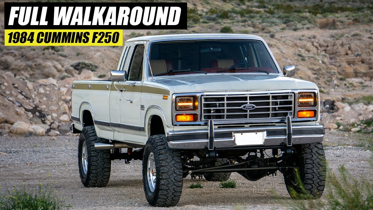 Обзор Ford Bullnose: Cummins 84 Supercab F250
