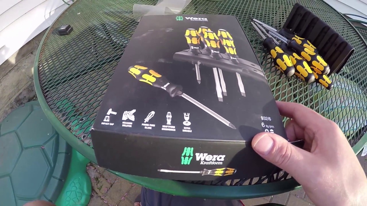 The German Unboxes: Wera Kraftform Screwdrivers