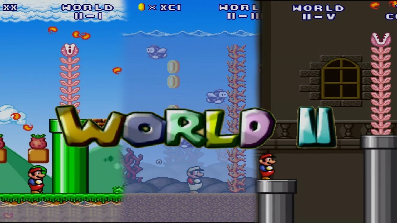 Mario Forever Roman Worlds | World II By MrPrzemistrz