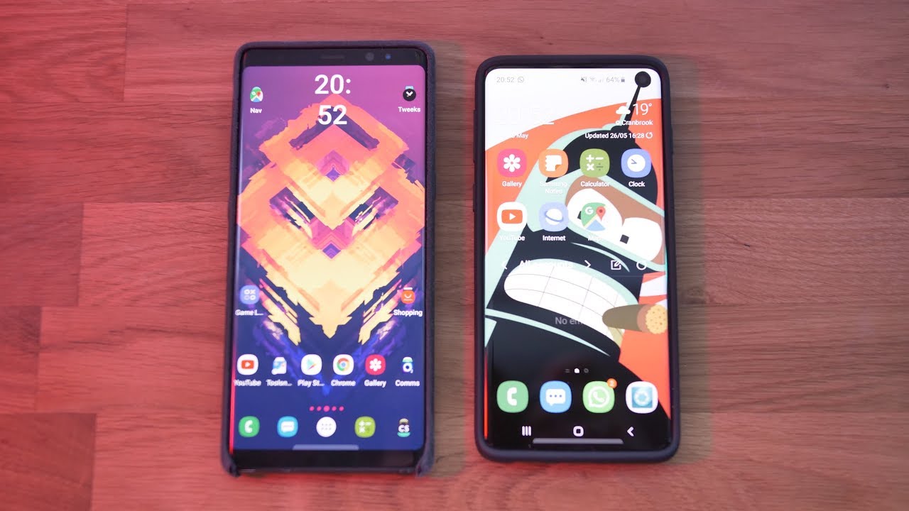 Galaxy S10 vs Galaxy Note 8