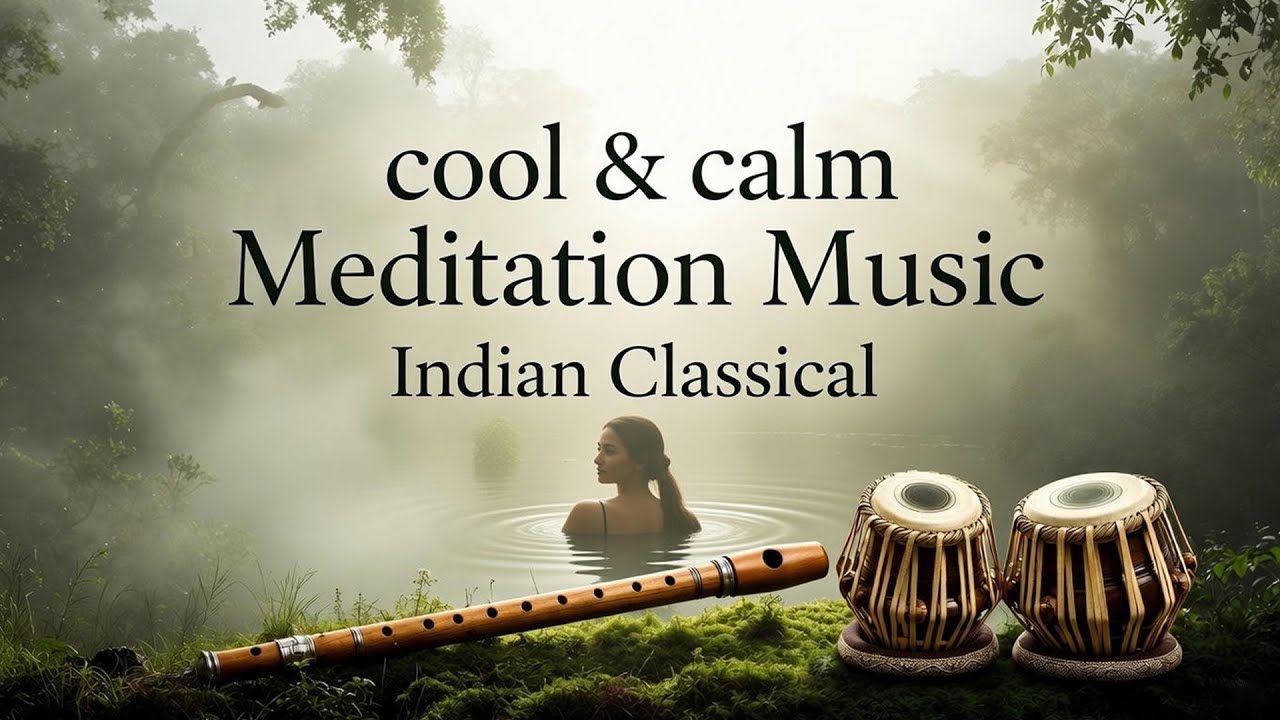 Cool and Calm Meditation Music | Indian Classical instrumental @ClassicalCalmSanctuary