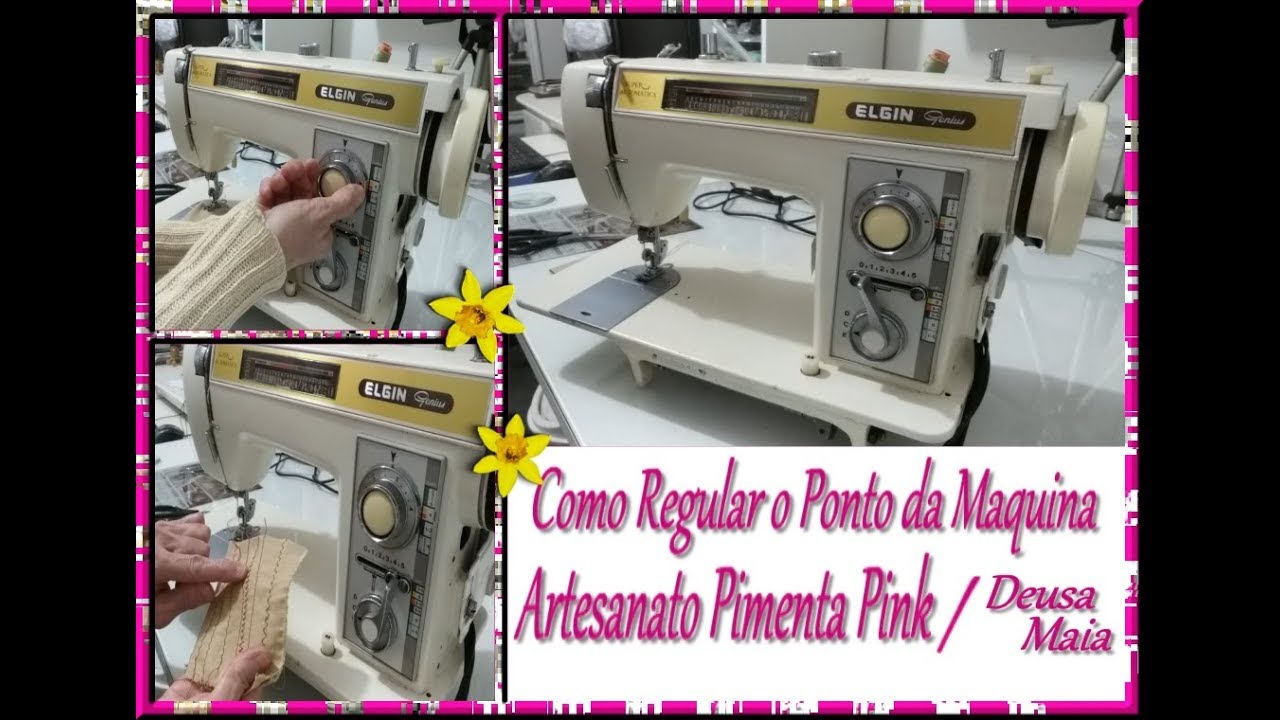 Onde Regular o Ponto da Maquina Elgin Genius!