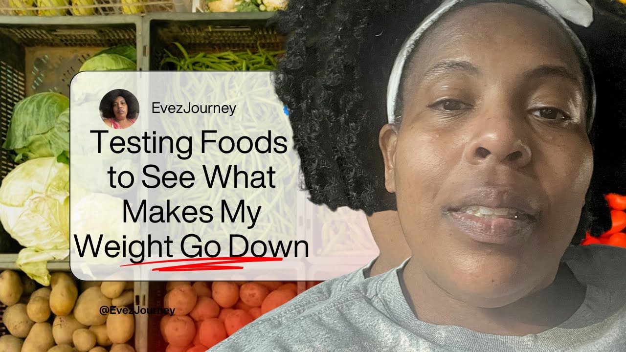 Testing Foods to See What Makes My Weight Go Down