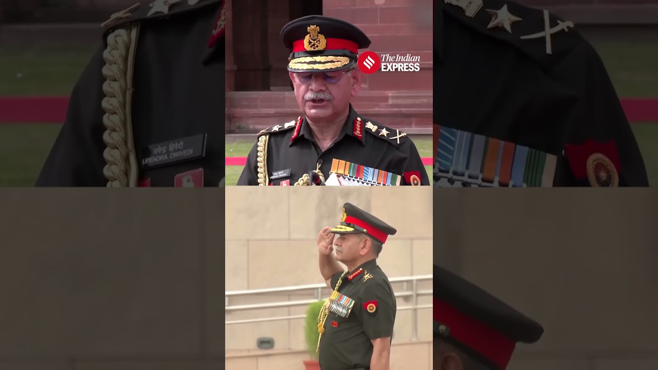 After 40 Years in Uniform, Indian Army Chief Gen. Dwivedi Says Goodbye