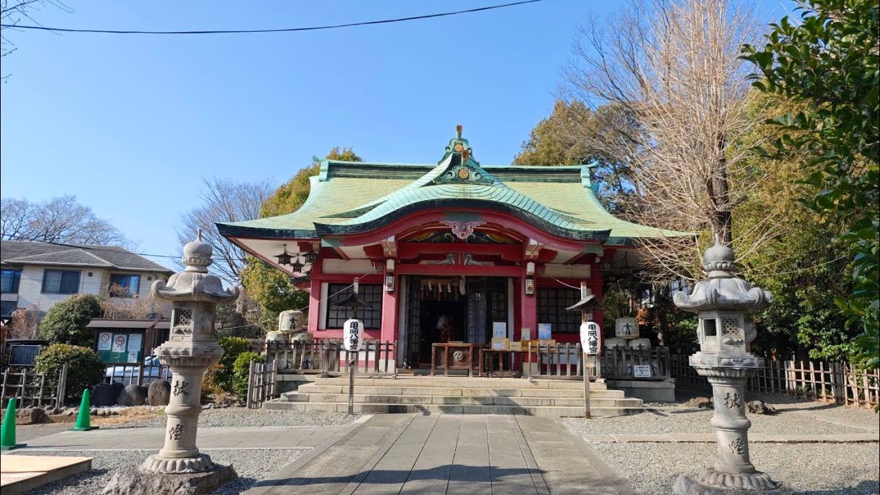 【この駅で降りたらこの神社・市ヶ谷駅編】東京に約780あると言われる駅最寄りの神社を紹介する企画。今回は市ヶ谷駅。#パワースポット #散歩#神社 