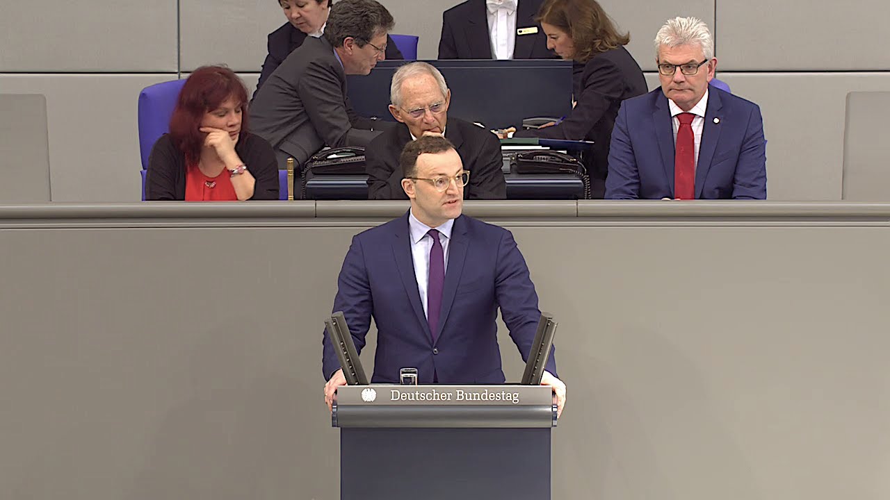 04.03.2020 - Jens Spahn - Coronavirus - Bundestag 148. Sitzung