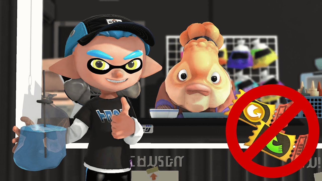 [スプラトゥーン アニメ] ドリンクを無料で食べる方法！