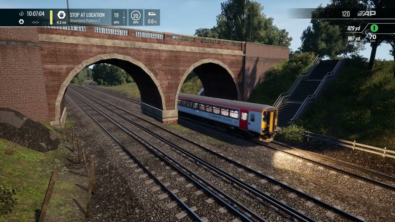 Train sim world Ardingly to Wivelsfield in a TFW 153