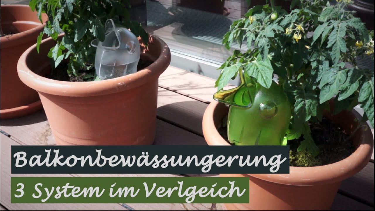 3 Bew&auml;sserungssysteme f&uuml;r den Balkon - Vorteile, Nachteile und Einsatzgebiete
