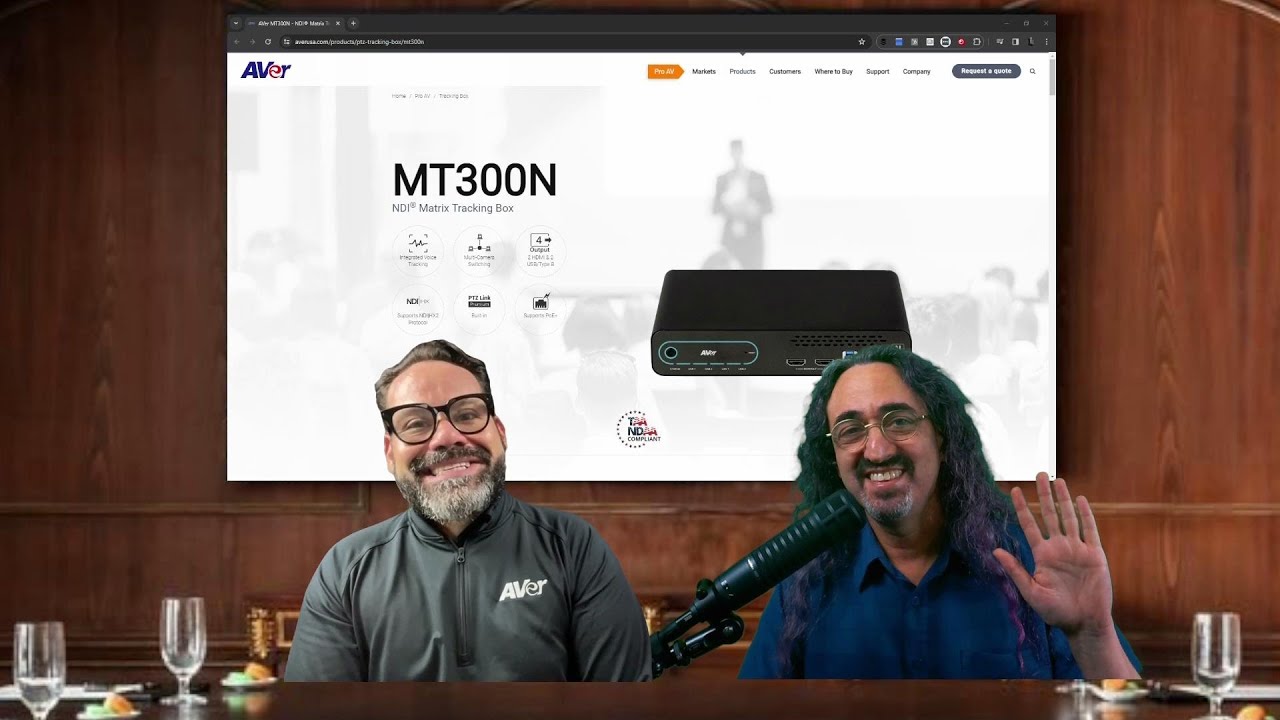 Inside Look: AVer MT300N - NDI Matrix Tracking Box