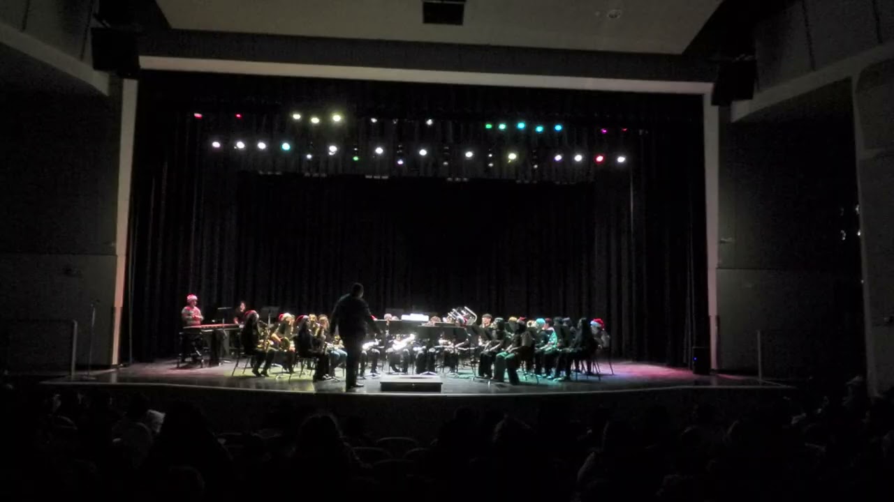 George I. Sanchez Christmas Concert 2024; Beginning Band