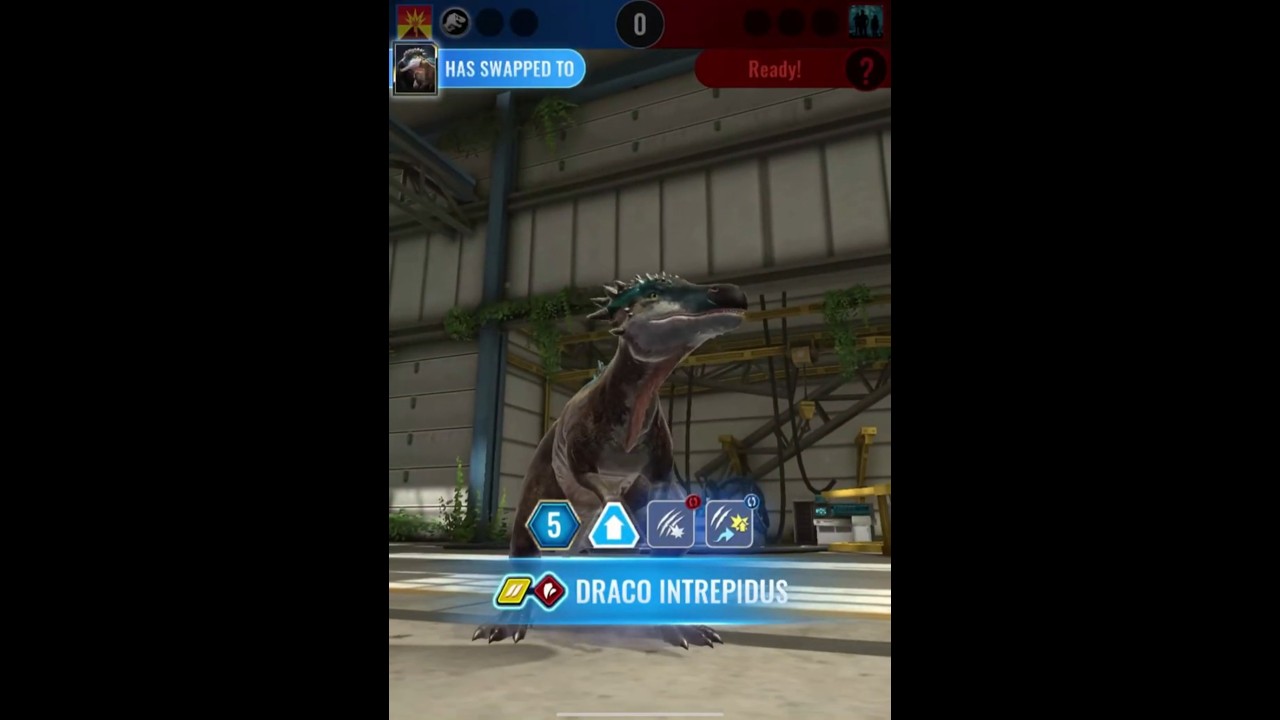 Beware of DRACO INTREPIDUS in Jurassic World Alive!