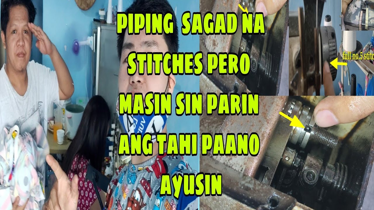 PAANO AYUSIN ANG PIPING NA MASINSIN ANG TAHI KAHIT SAGAD NA SPI, NYA,