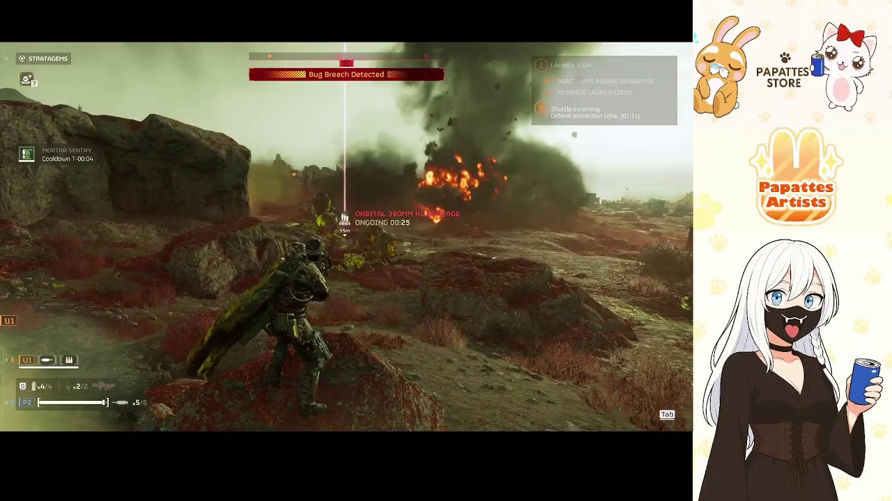 Helldivers 2 🎮 TV mode  |  ゆっくり休んでください～
