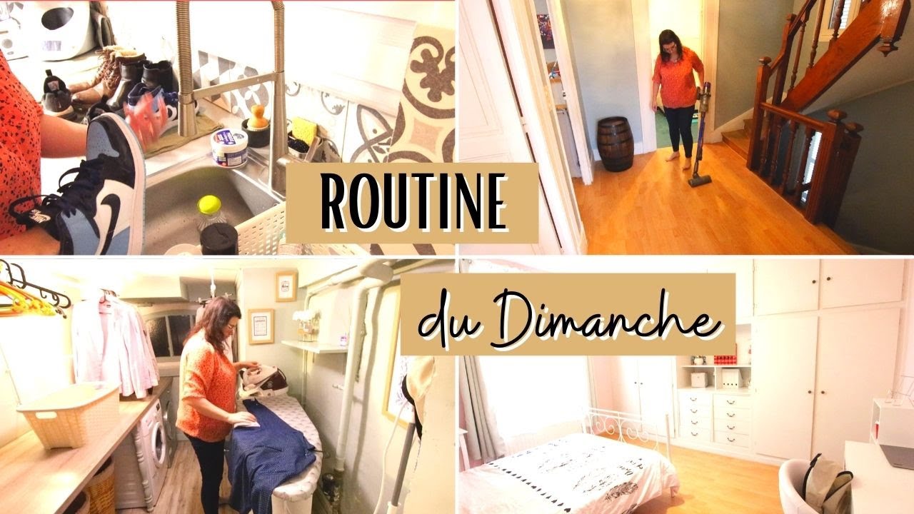ROUTINE MENAGE DU DIMANCHE - MOTIVATION Ménage - Nettoyage MOTIVANT/Motivation ménage.