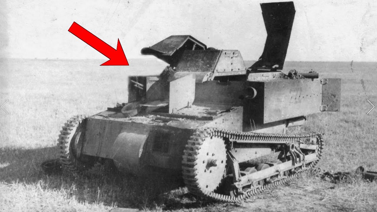 Absurdní obrněné vozidlo, které doslova neumělo bojovat!