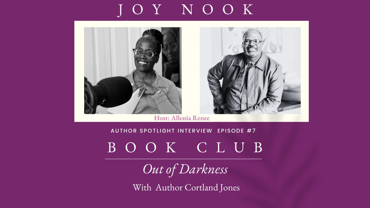 Christian  Non-Fiction Author Spotlight Interview with Cortland Jones | #joynookbookclubpodcast