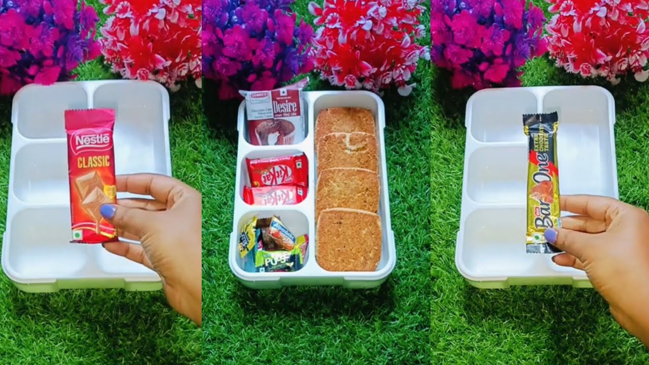 Chocolate 🍫 lunch box 🎁 ASMR LUNCH BOX 🎁☑️
