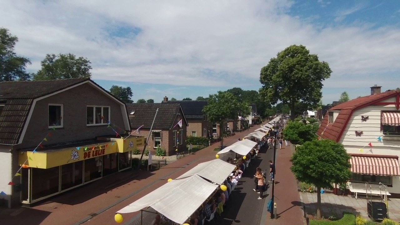 175 Jaar Slagharen Drone-beelden Dorpslunch