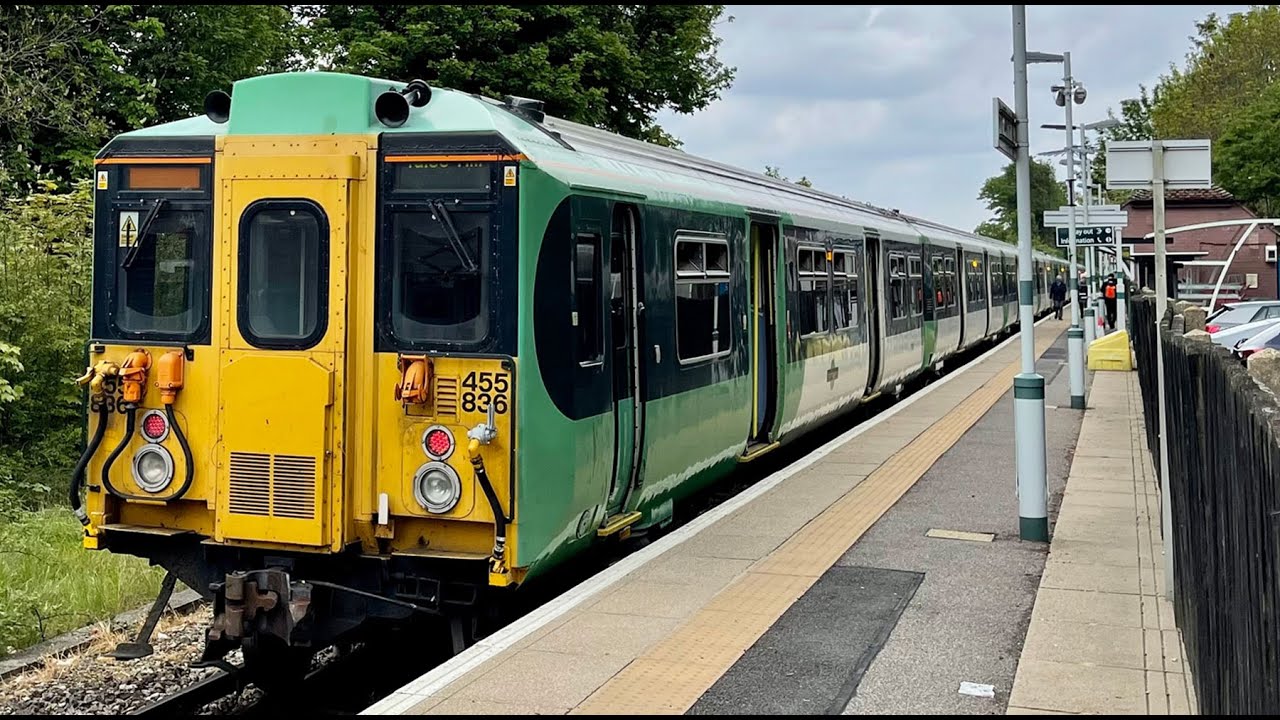 Cab ride Class 455 Beckenham Junction - London Bridge via Tulse Hill Train Drivers eye View Southern