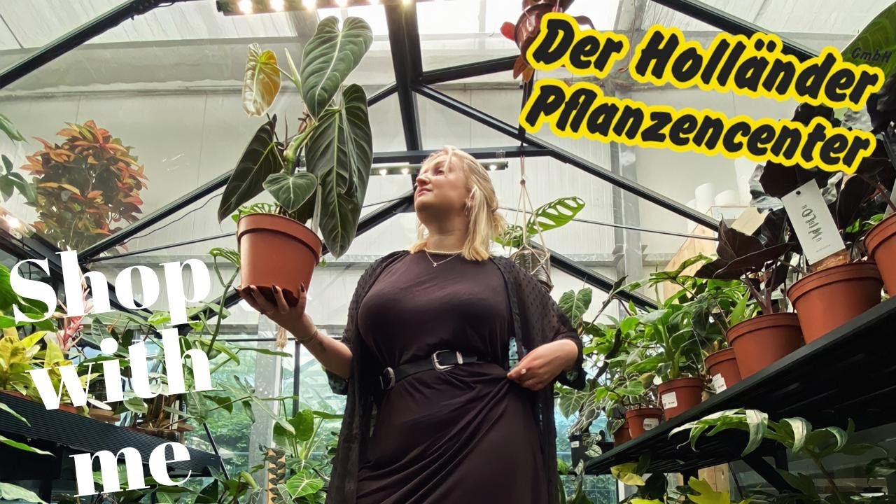 PFLANZEN Shop with me | Follow me around beim HOLLÄNDER am Olympiastadion 🪴✨ *RARITÄTEN*