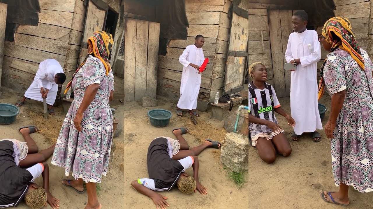 Young Prophet dug out the juju buried in her shop to frustrate her business by someone close to her
