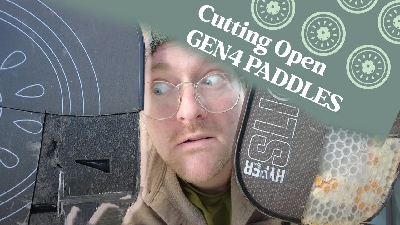 Cutting Open Gen 4 Foam Paddles for Science | Kiwilabs Pickleball Paddle Sneak Peek