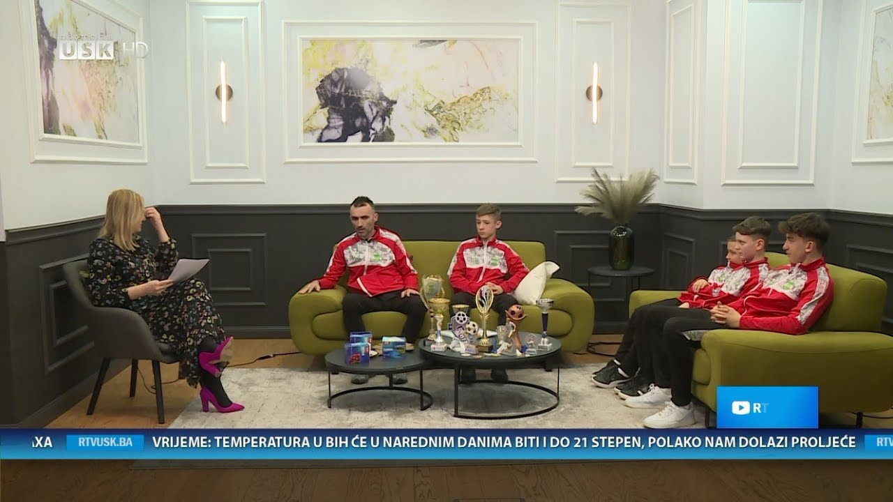 NEDJELJOM ZAJEDNO RTV USK - GOSTI: MIRZA ALEŠEVIĆ, ISHAK, ENDIN, EMAN  I DŽENIZ