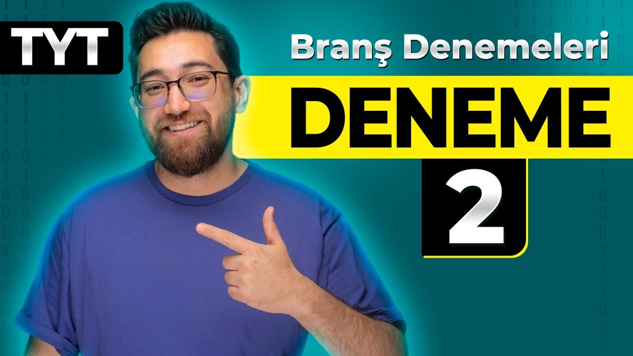 TYT Matematik 10’lu Branş Denemesi | 2.Deneme Çözümleri