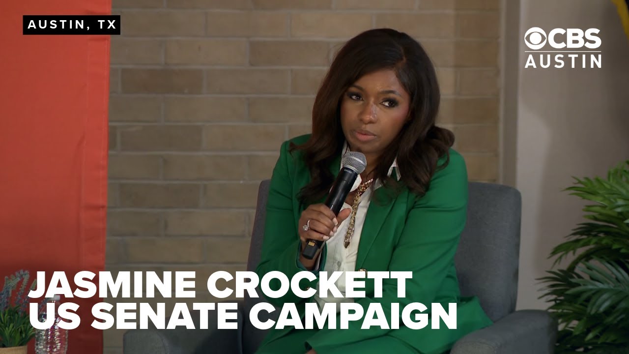 Jasmine Crockett brings Senate campaign to UT Austin as primary enters final weeks