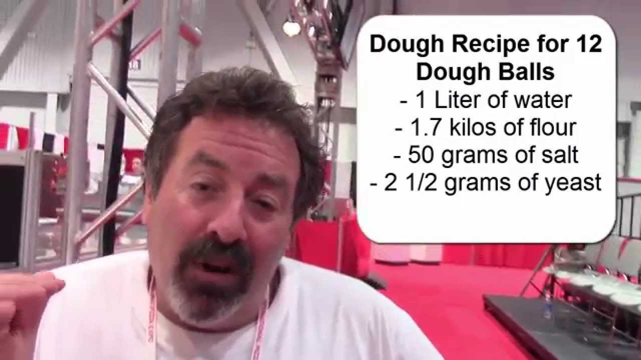 Jonathan Goldsmith: How to Make Neapolitan Pizza Dough, Pizza!