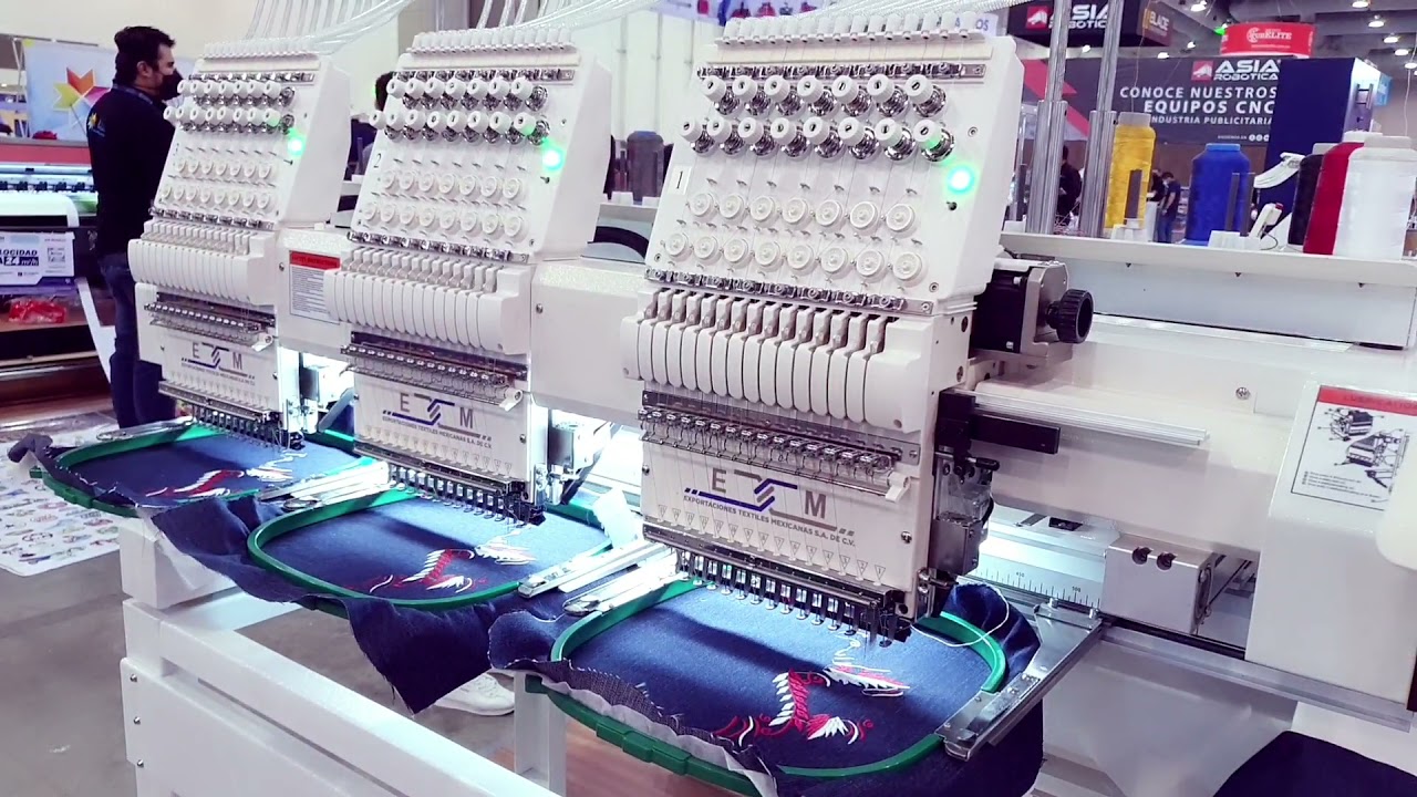 Bordadoras industriales de Exportaciones Textiles Mexicanas | FESPA  2021