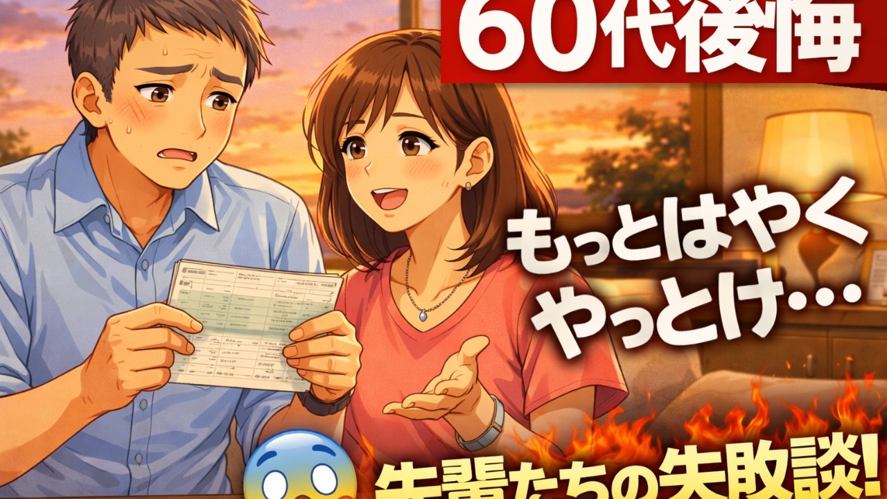 知らないと損する…老後の後悔ランキング