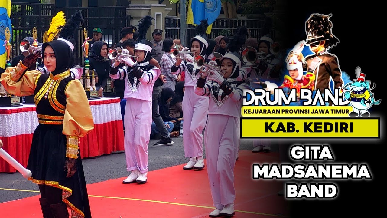 Marching Band MTSN 5 Kediri - Street Parade Kejurprov 2024 JATIM