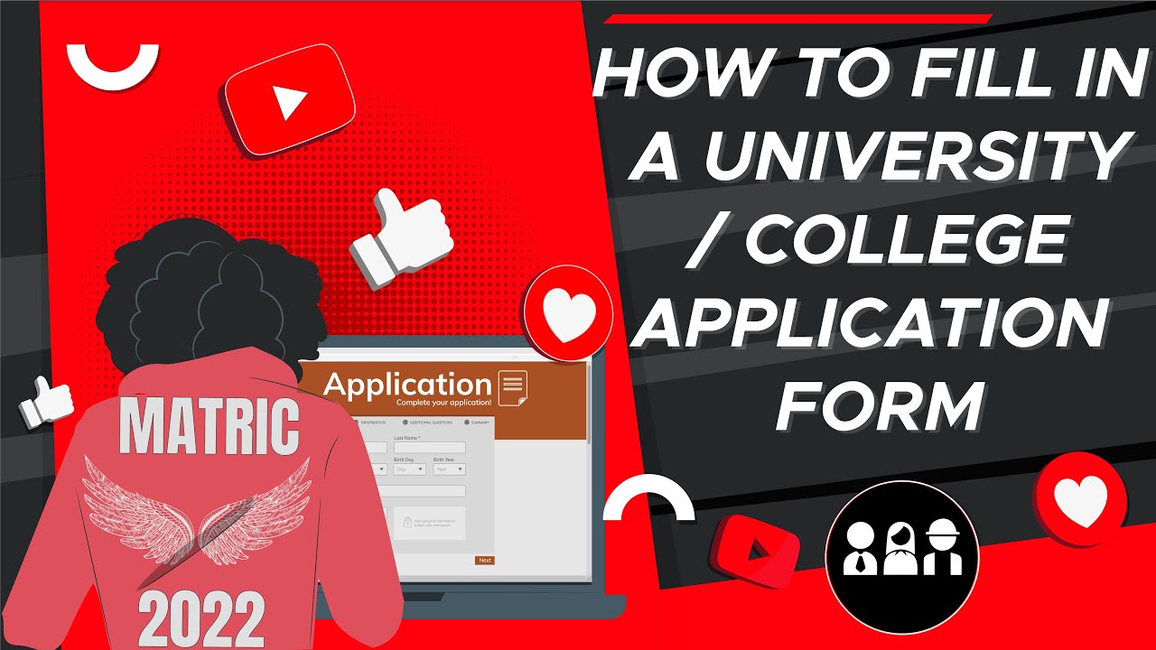 How to complete a university online application