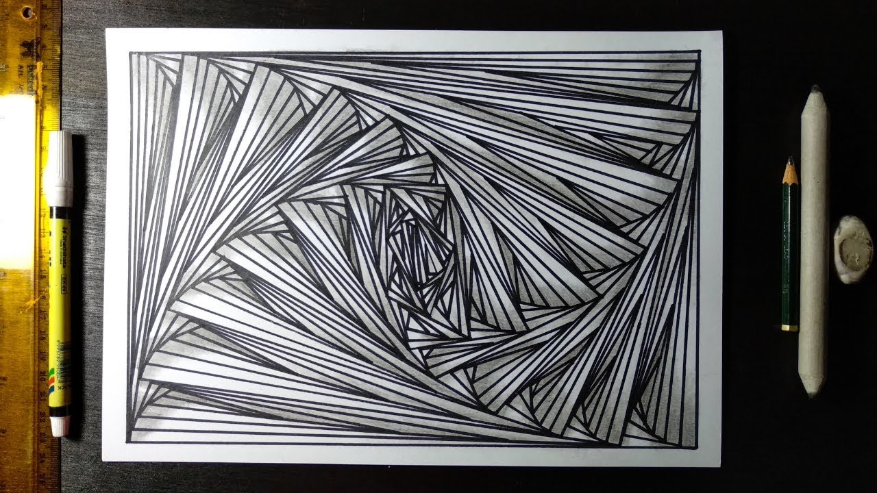 Zentangle Paradox [ Zentangle art ]