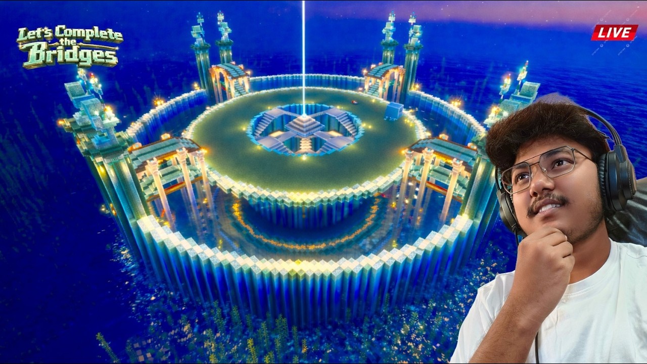 Lets Complete Bridges 16! | |NJ Gaming|Road to 5k subs|#shortstream #minecarftlive  (Portrait)
