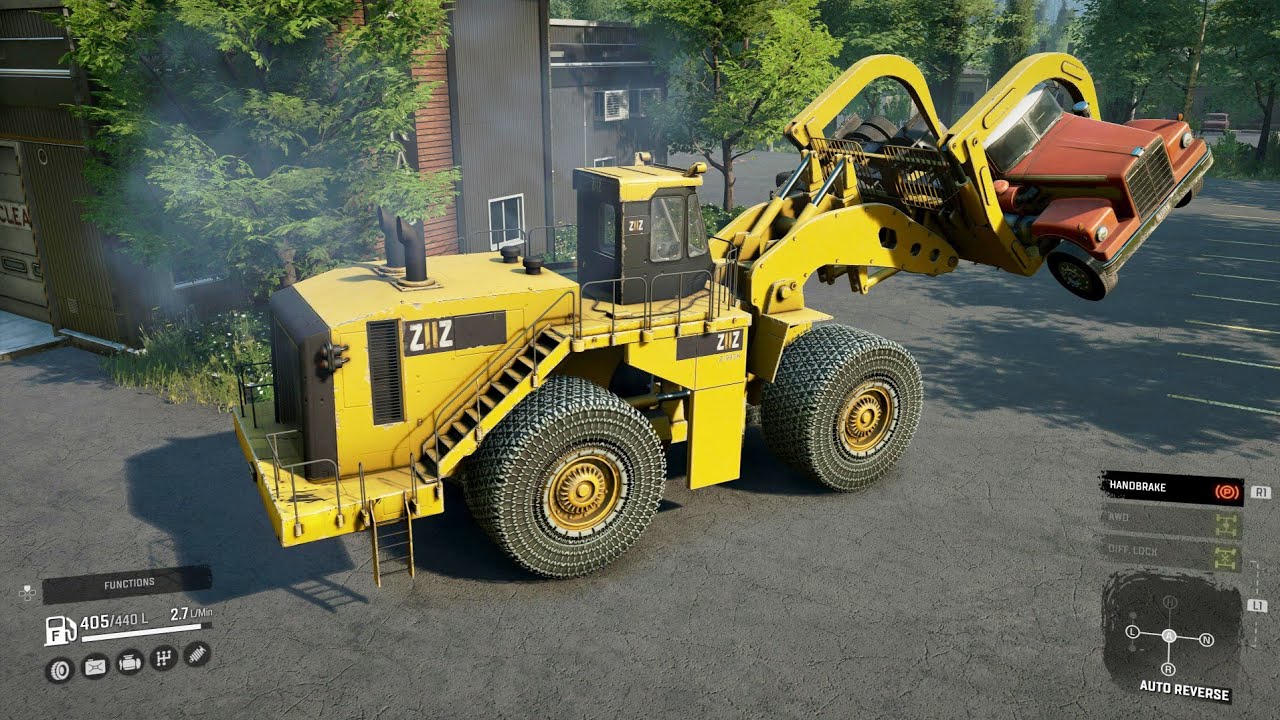 New SnowRunner 4k gameplay new trucks in snow runner - big trucks off road #new 