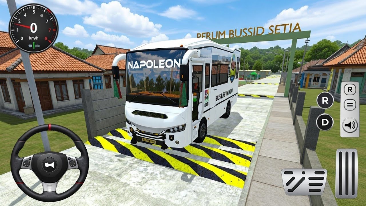 E Bull Jet Super Senior Napoleon Bus 🚌 | Speed Breaker Offroad Driving Gameplay | BUSSID 