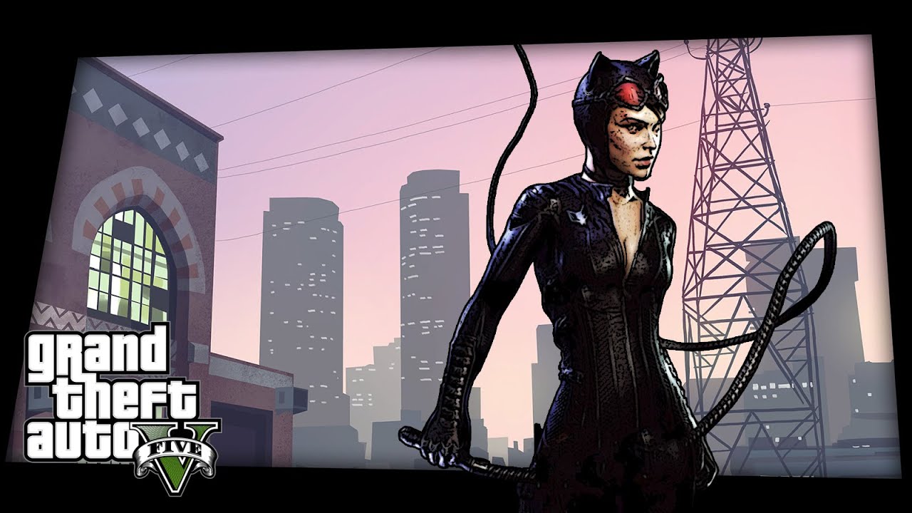 Mulher-Gato MOD - GTA V