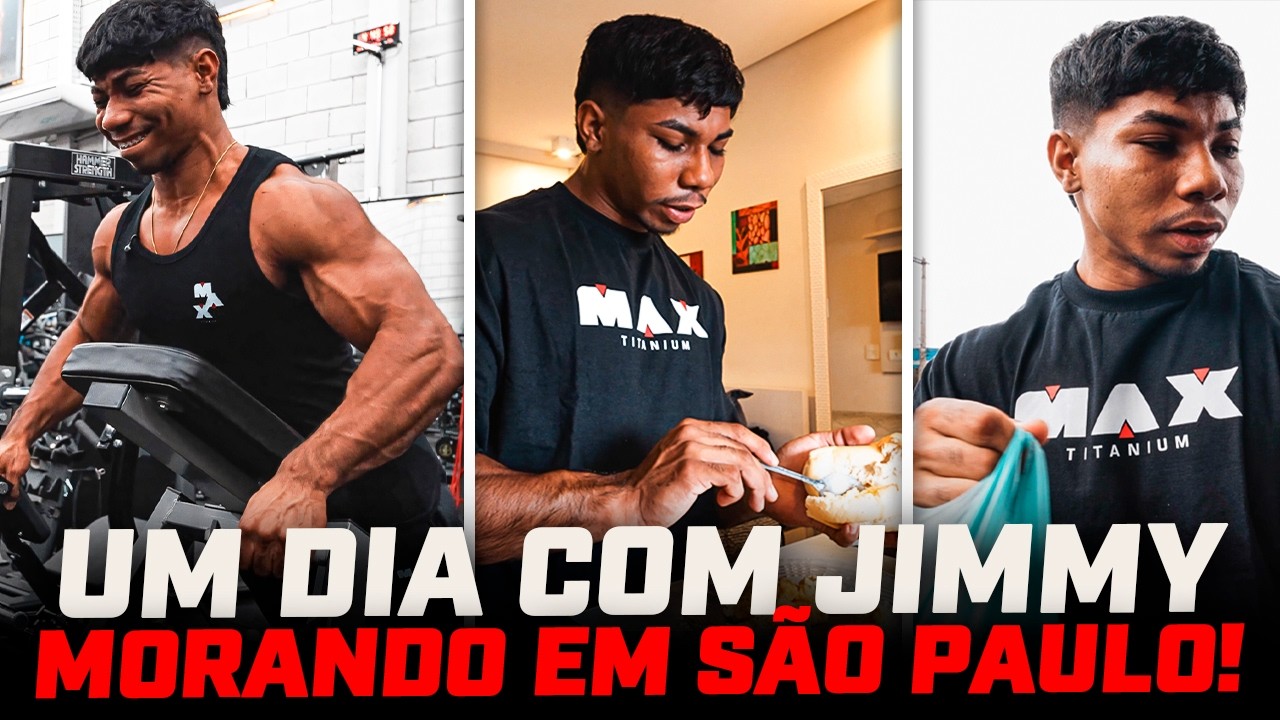 24 HORAS COM O JIMMY: A NOVA VIDA EM SÃO PAULO!