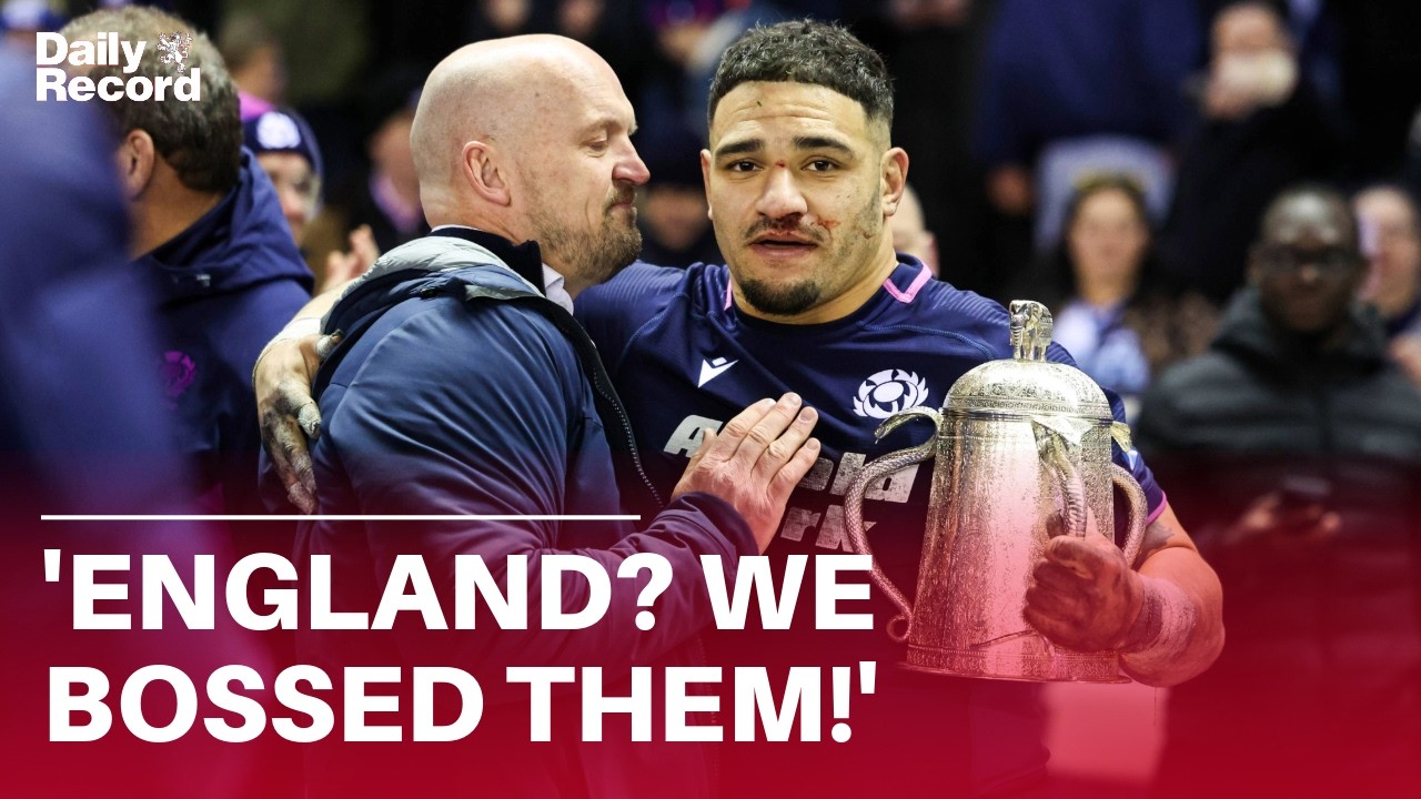 Townsend and Tuipulotu reveal secret to Scotland's stunning win over England at Murrayfield