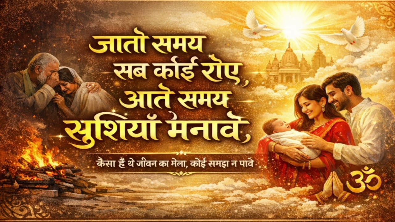 जाते समय सब कोई रोए 😢 | रुला देने वाला निर्गुण भजन | जीवन का सच्चा सत्य | New Bhajan 2026